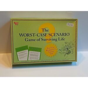 University Games The Worst-Case Scenario Game of Surviving Life Board Game 2006